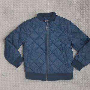 Quilted Bomber Jacket